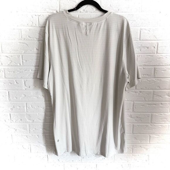 Lululemon Drysense Training Short Sleeve Shirt Heathered Vapor Size XXL - Picture 4 of 6